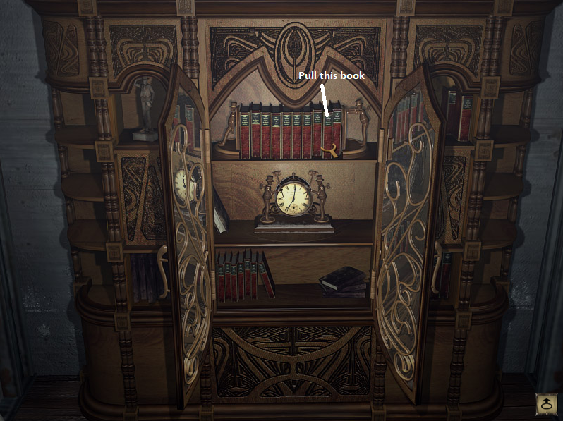 Clock Cabinet Secret Compartment